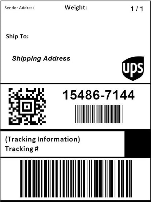 Drop ship labels